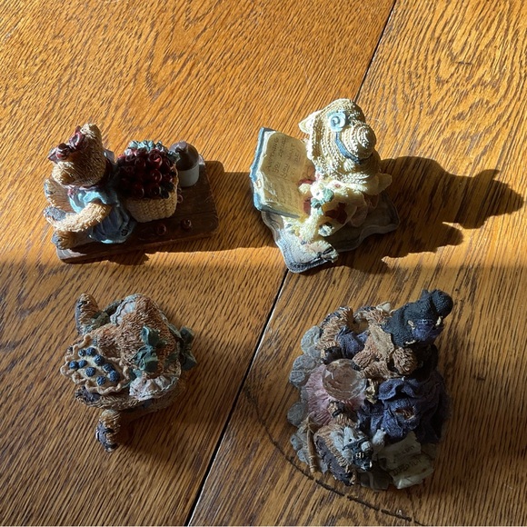 Boyds Bears & Friends Set Of 4 Retired Vintage Figurines - Picture 7 of 10